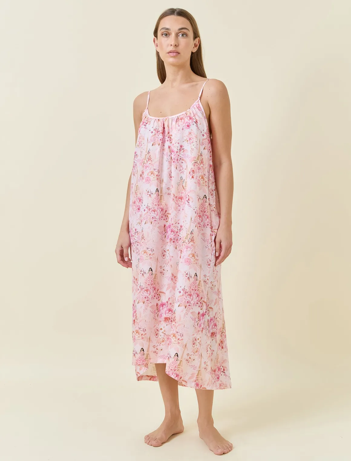 Magnificent Mess Strappy Maxi Nightie