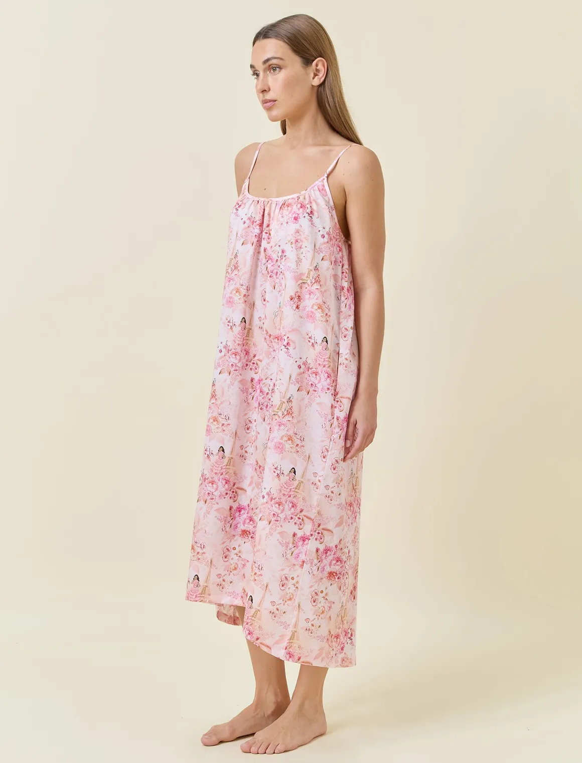 Magnificent Mess Strappy Maxi Nightie