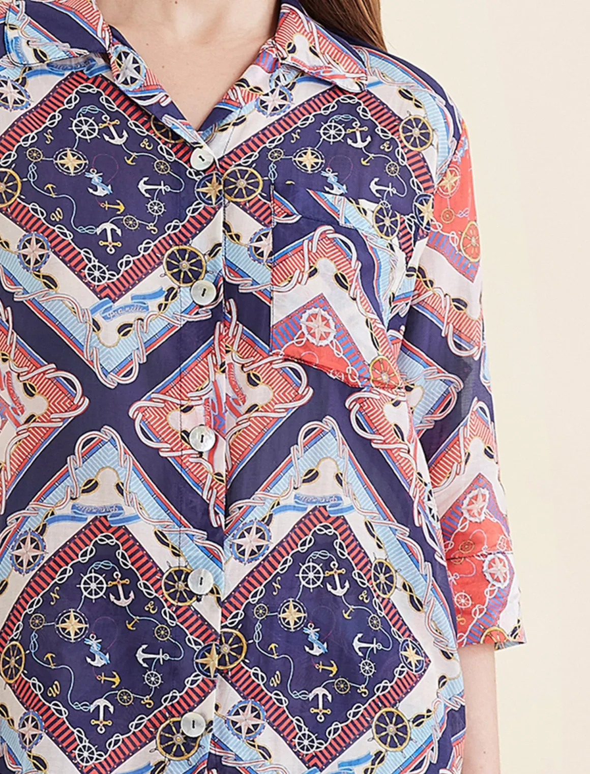 Marine Crop PJ Set