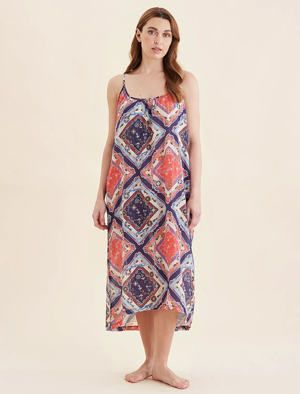 Marine Maxi Strappy Nightie