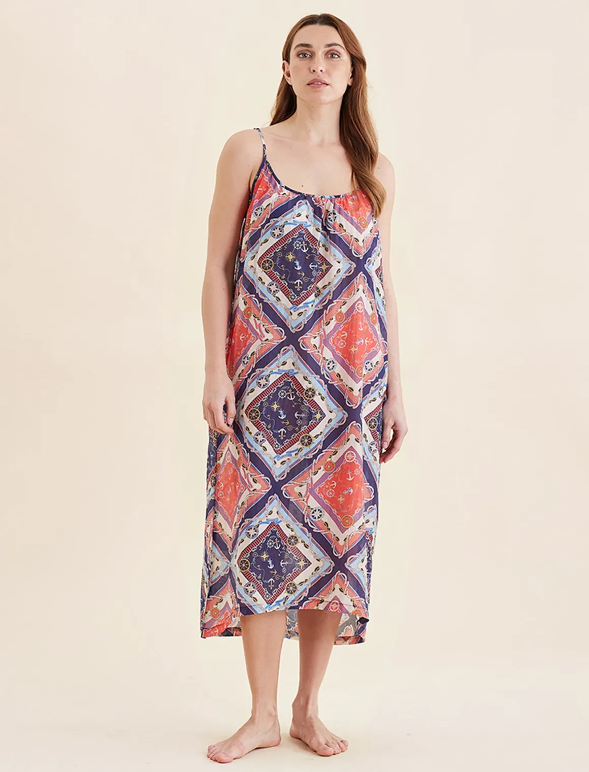 Marine Maxi Strappy Nightie