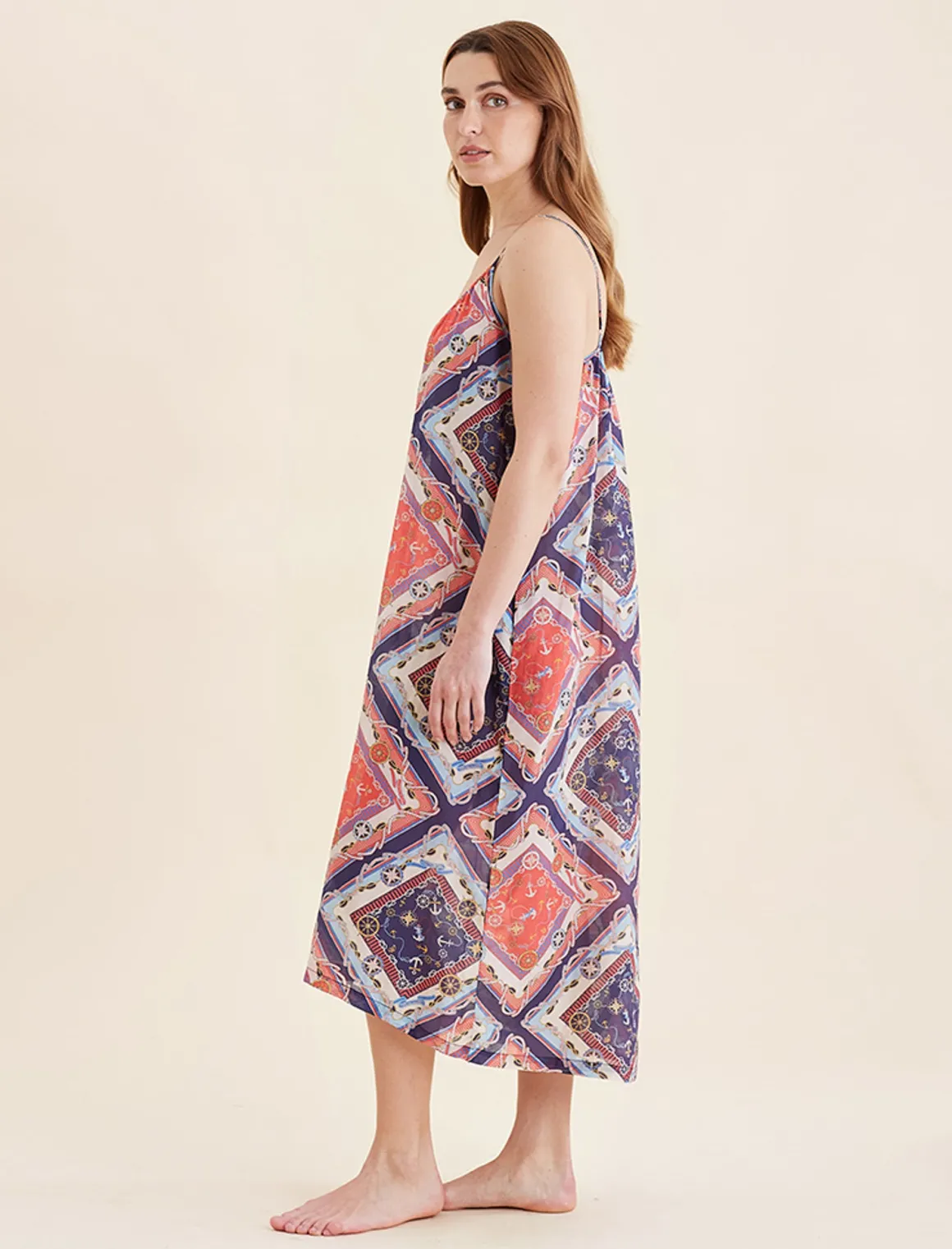 Marine Maxi Strappy Nightie