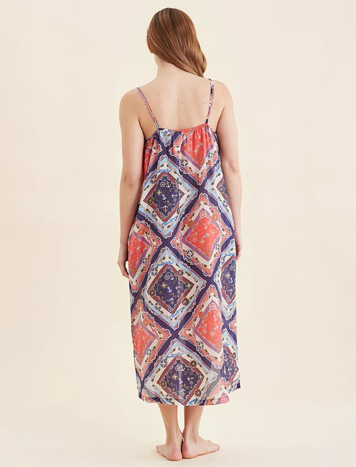 Marine Maxi Strappy Nightie