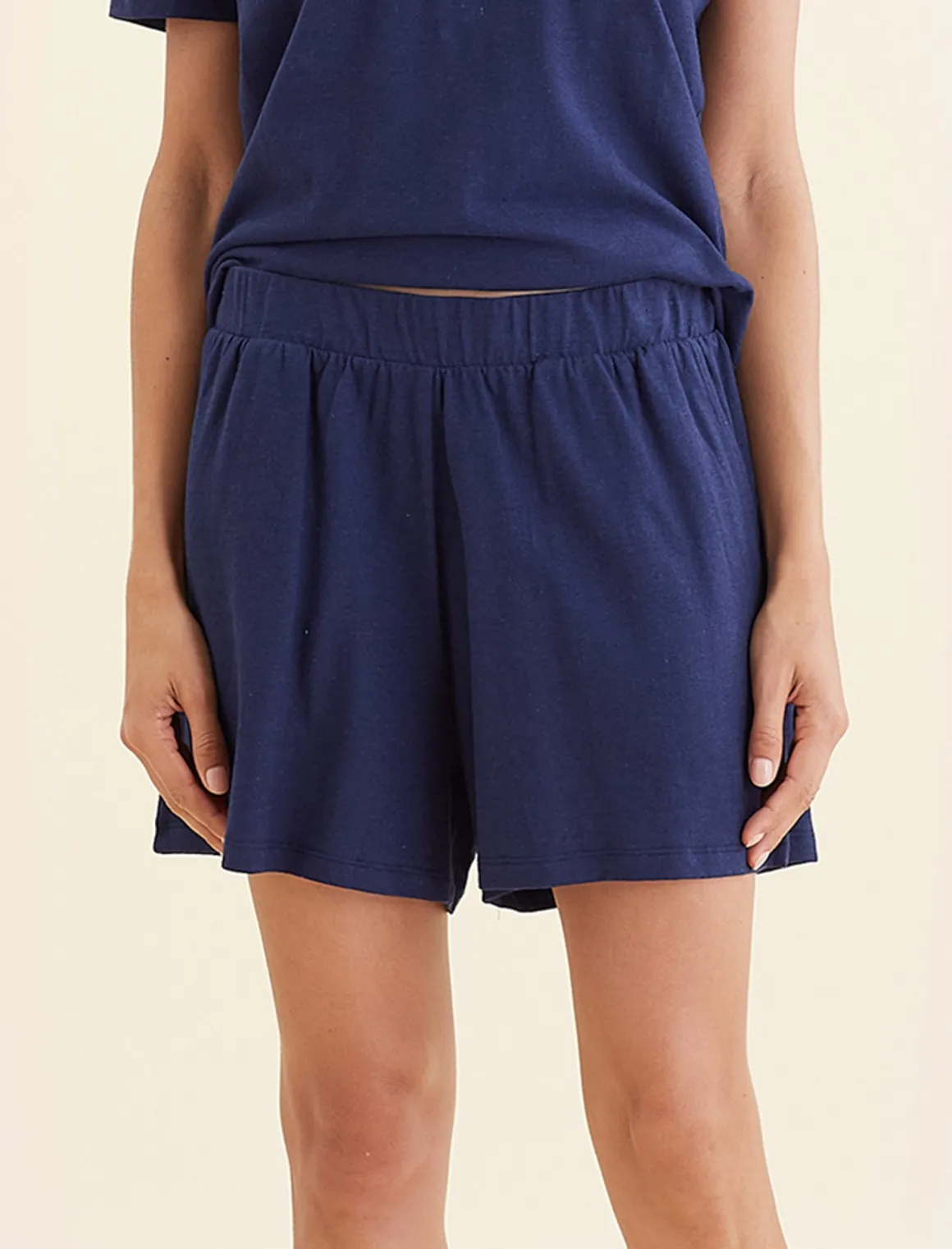Maya Linen Cotton Boxer Short
