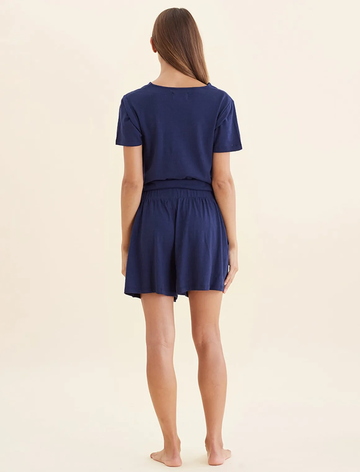Maya Linen Cotton Boxer Short