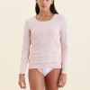 Milla Rib Shelf Bra Long Sleeve Tee