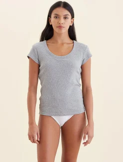 Milla Rib Shelf Bra Tee