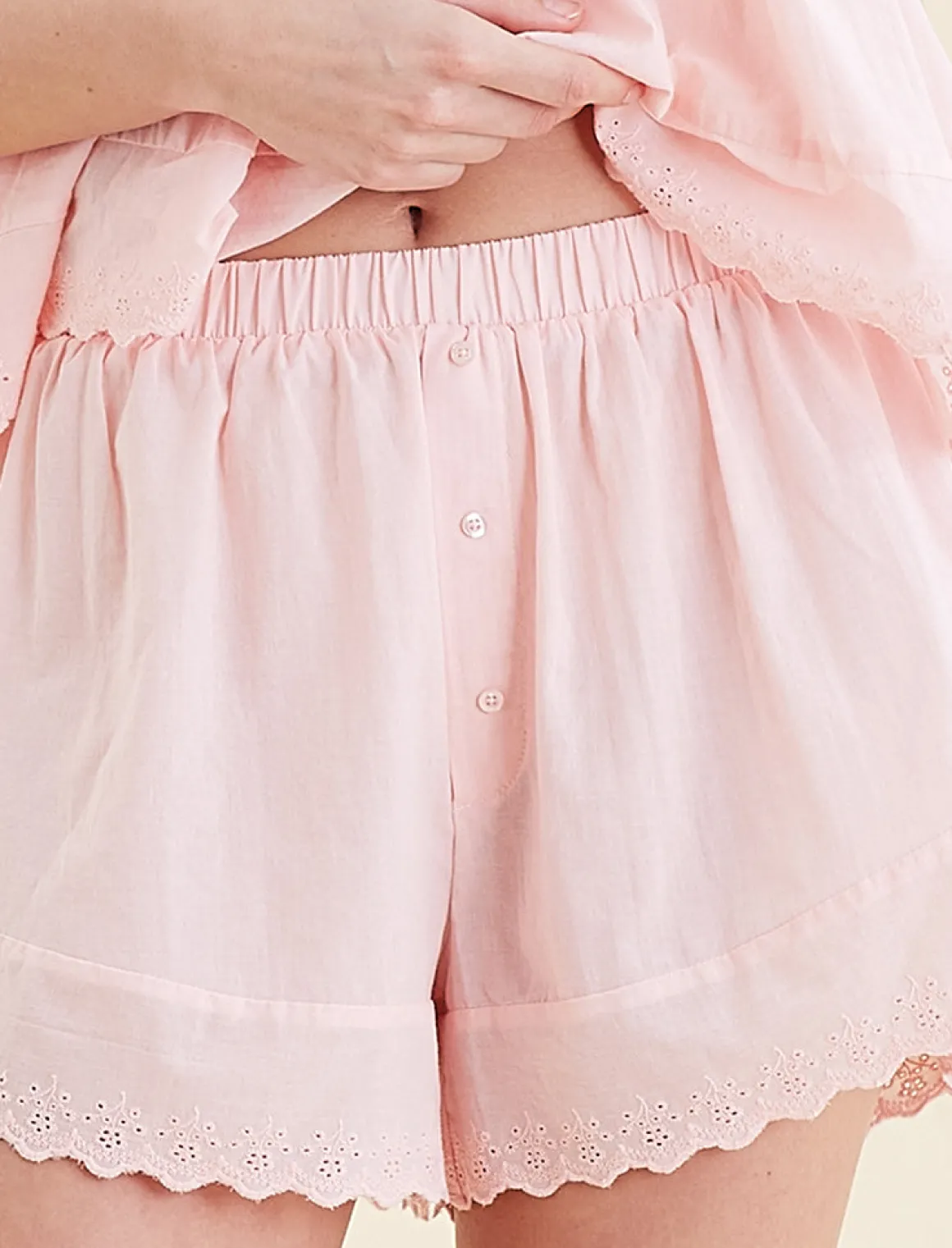 Millie Broderie Boxer Short