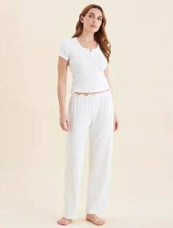 Pippa Pointelle Full Length Pant