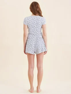 Pippa Pointelle Short Sleeve Tee