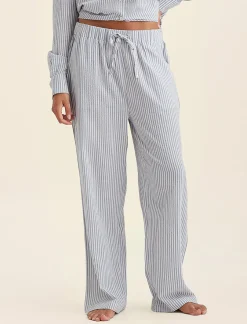 Sabine Seersucker Stripe Full Length Pant