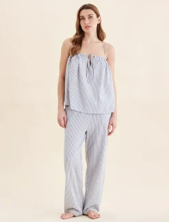 Sabine Seersucker Stripe Cami