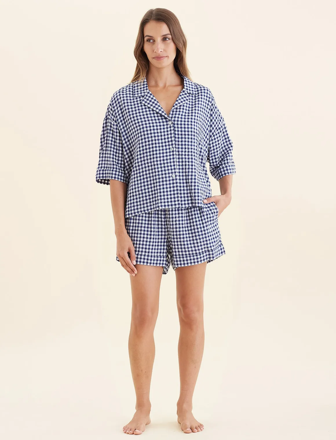 Seersucker Boxer Short