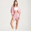 Seersucker Gingham Boxer PJ Set
