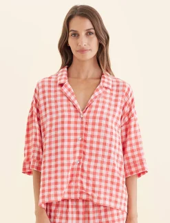 Seersucker Short Sleeve Shirt