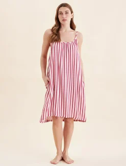 Stripe Strappy Nightie