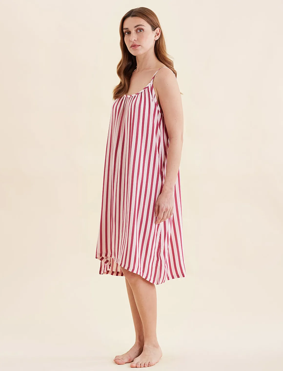 Stripe Strappy Nightie