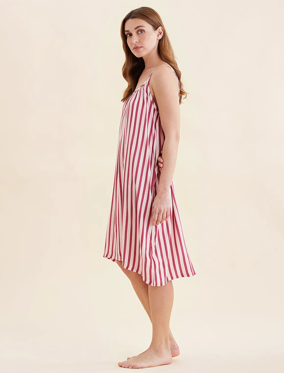 Stripe Strappy Nightie