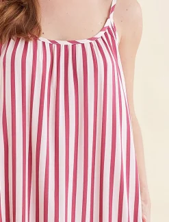 Stripe Strappy Nightie