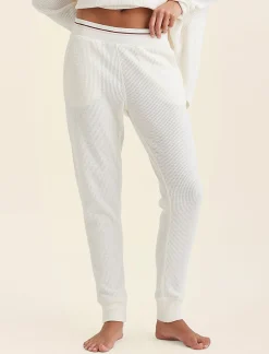 Super Soft Waffle Exposed Elastic Jogger