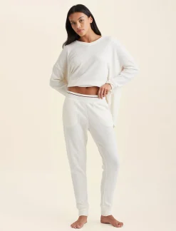 Super Soft Waffle Exposed Elastic Jogger