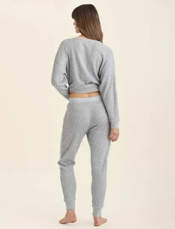 Super Soft Waffle Exposed Elastic Jogger