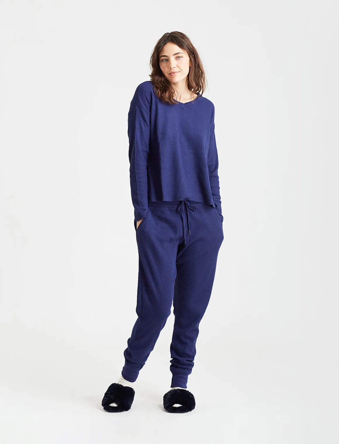 Super Soft Waffle Jogger