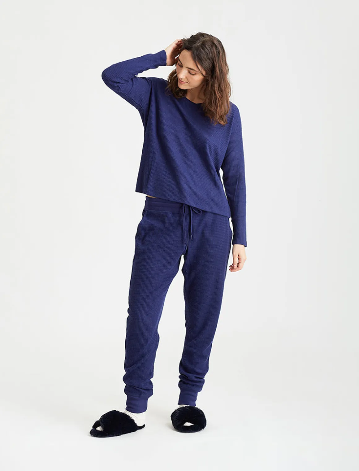 Super Soft Waffle Jogger
