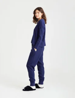 Super Soft Waffle V-Neck Top