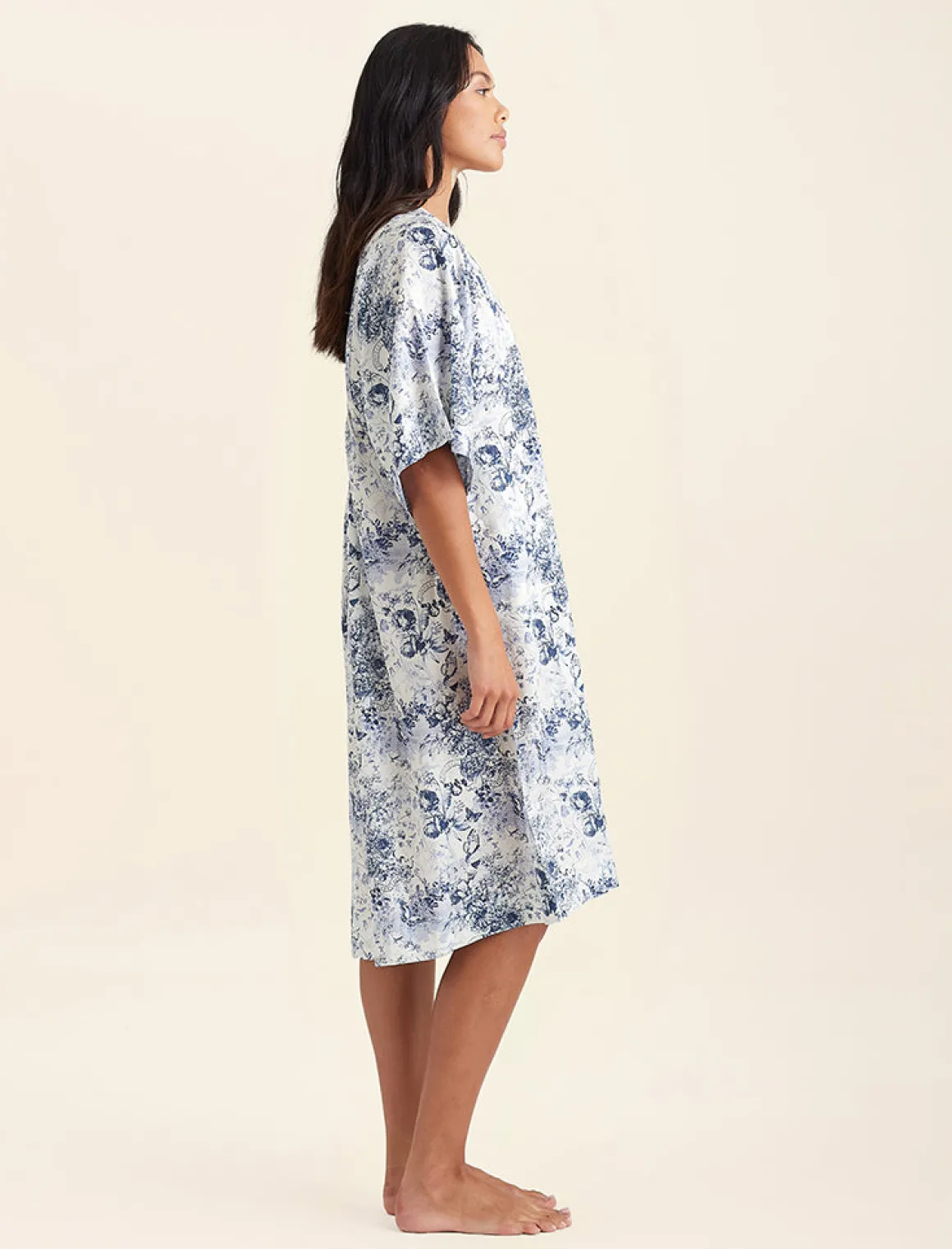 Toile De Jouy Kaftan Nightie