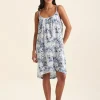 Toile De Jouy Strappy Nightie