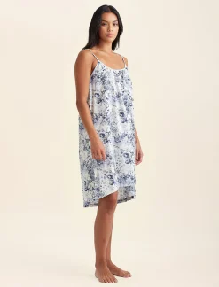 Toile De Jouy Strappy Nightie